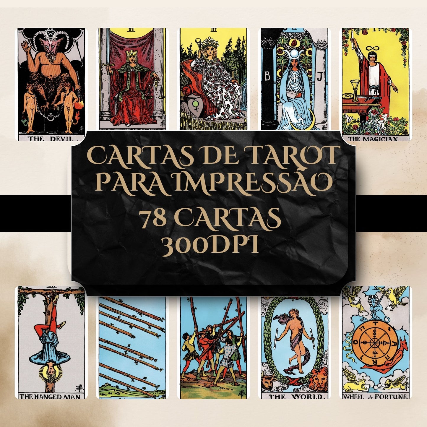 Deck Tarot Rider Waite