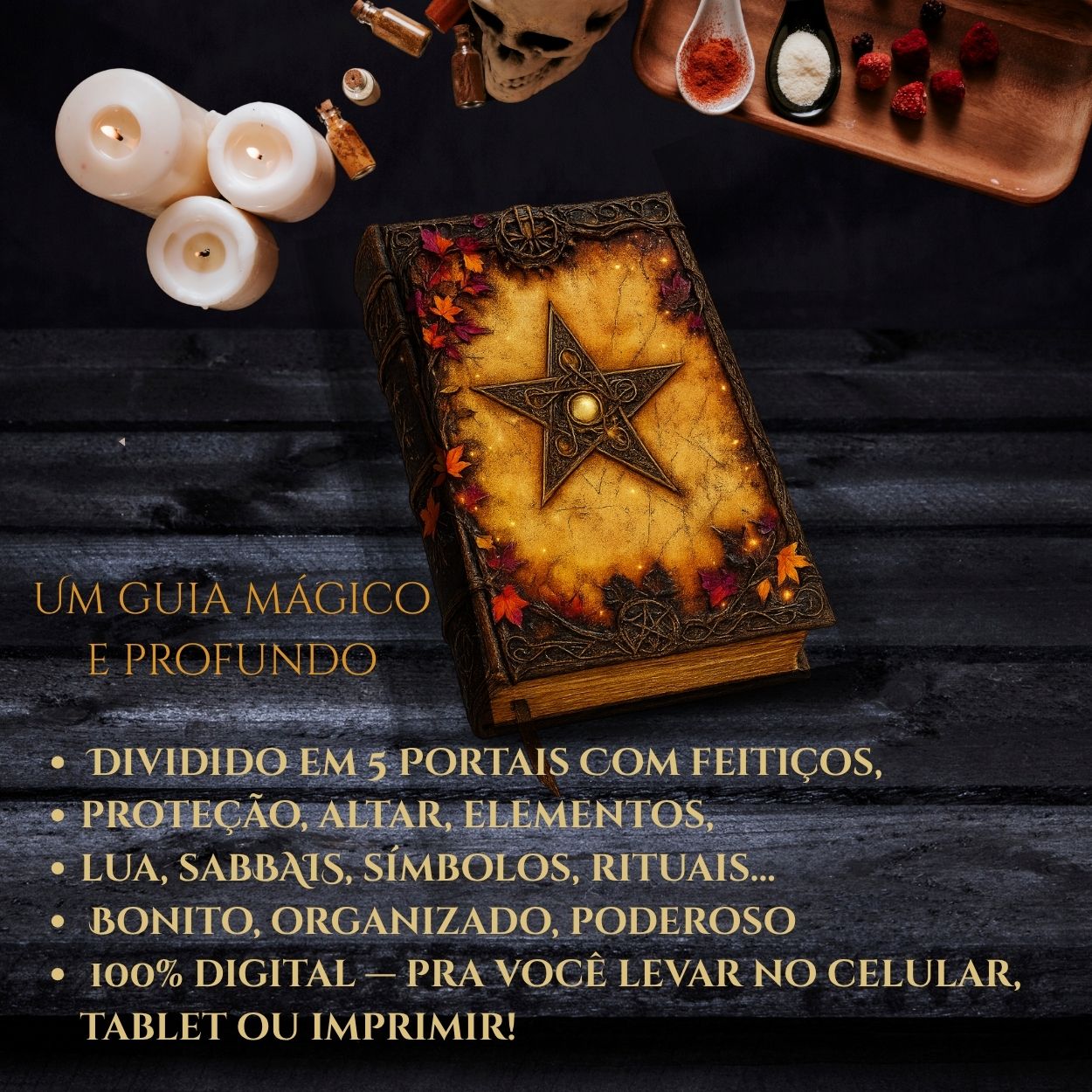 Grimorio digital interativo