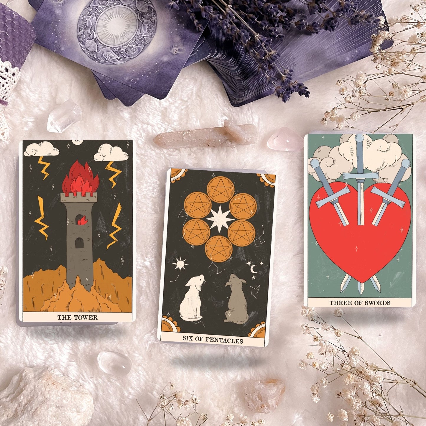 Deck para tarot digital.
