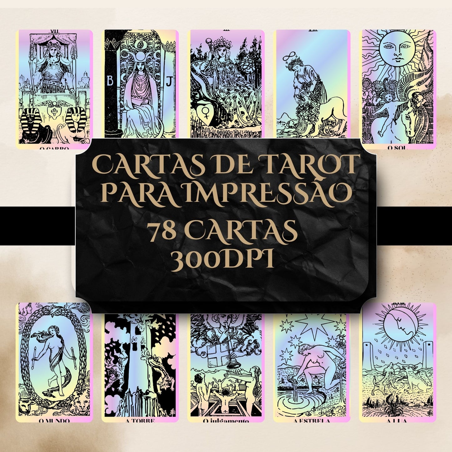 Deck Waite Smith tarot digital