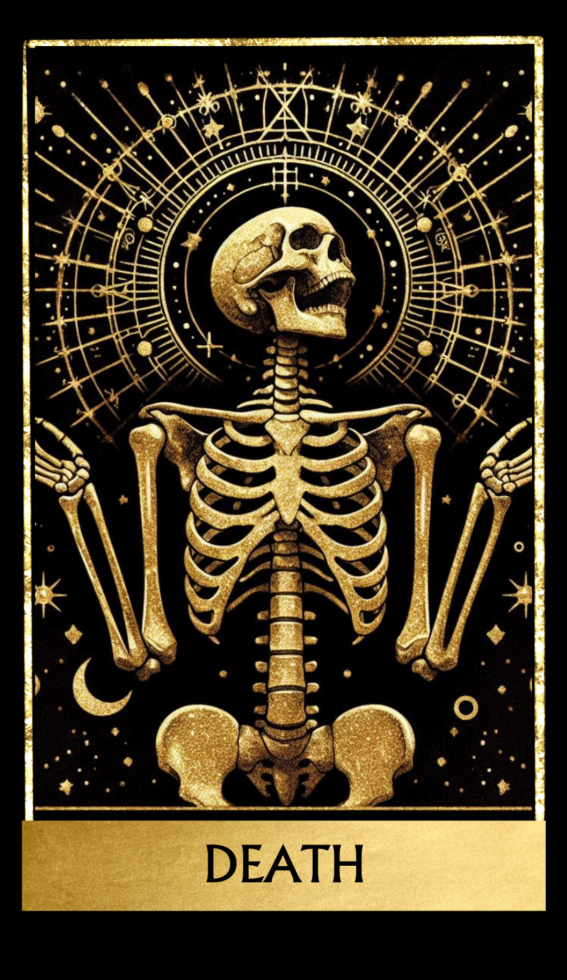 Deck tarot digital Gold Black