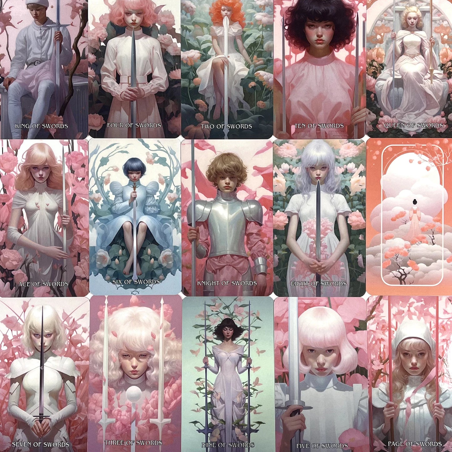 Deck Pink Dreams para tarot digital
