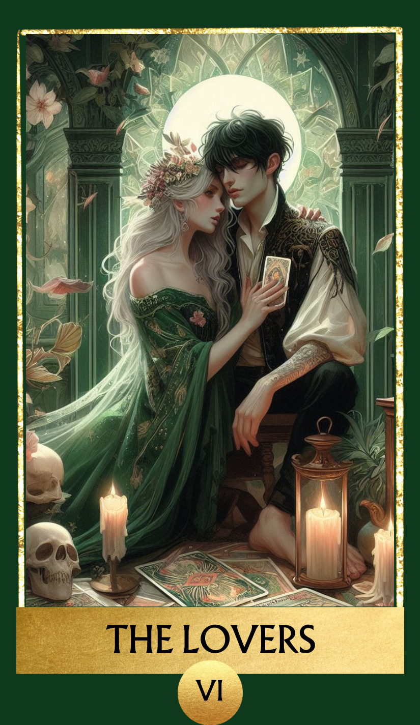 Deck Tarot Green Witchcraft digital