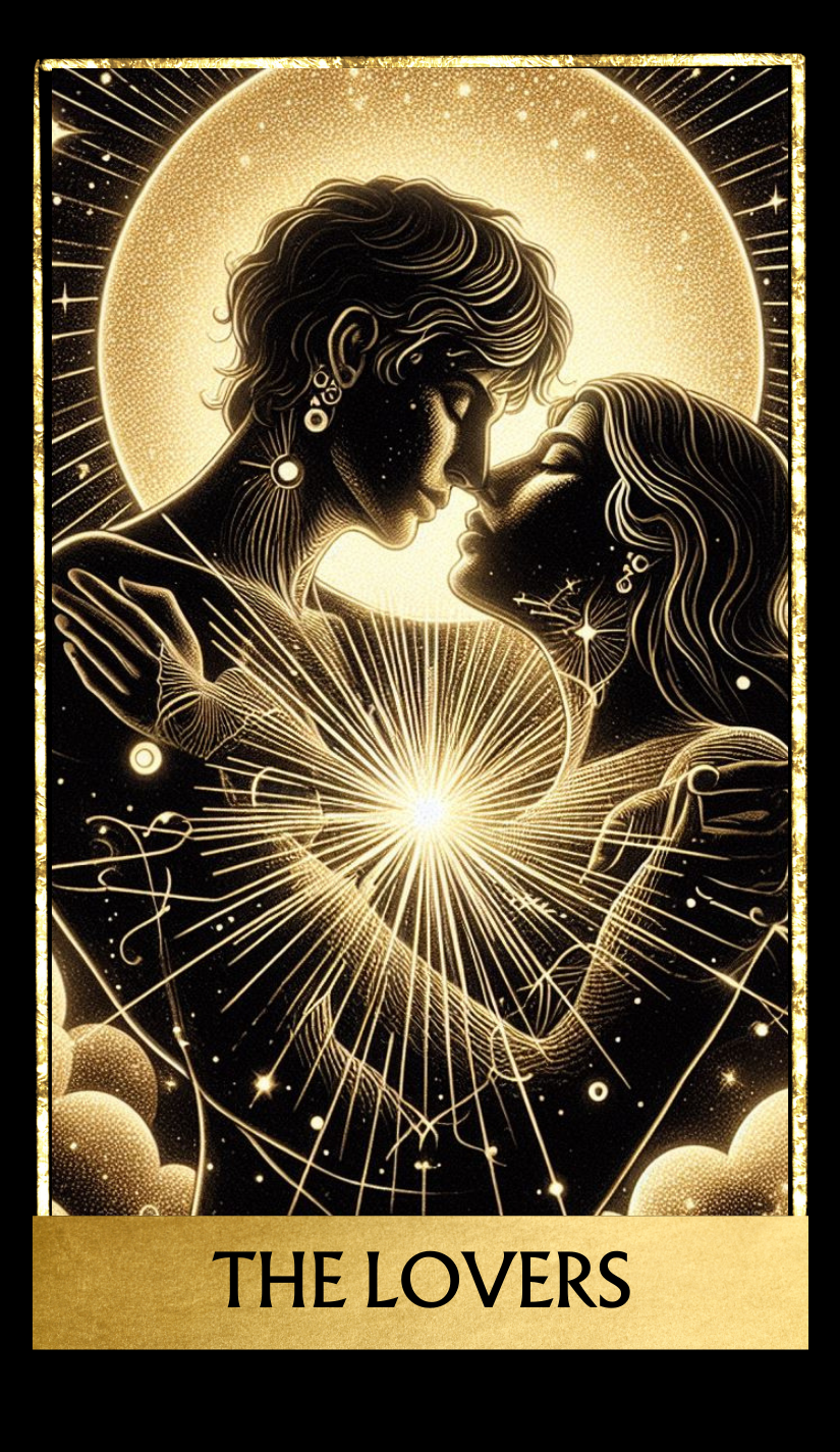 Deck tarot digital Gold Black