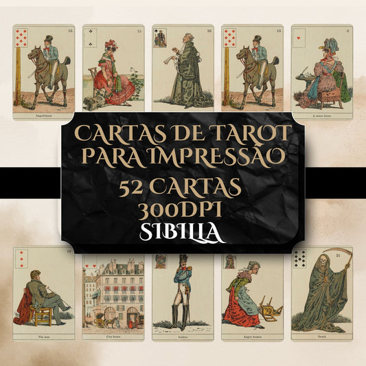 Deck para tarot digital SIBILLA