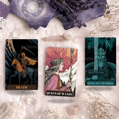 Deck para tarot digital para impressão Narco