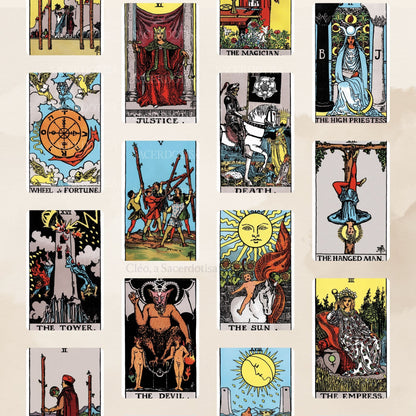 Deck Tarot Rider Waite