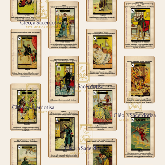 Deck para tarot digital SIBILLA ZINGARA com descrição