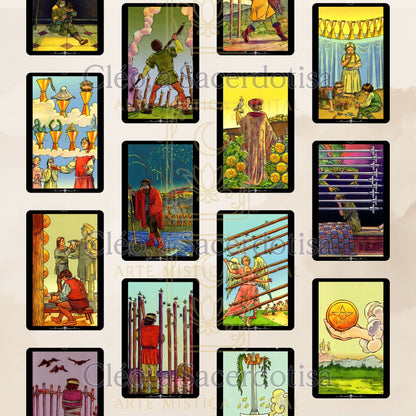 Deck para tarot digital TAROT INVERTIDO