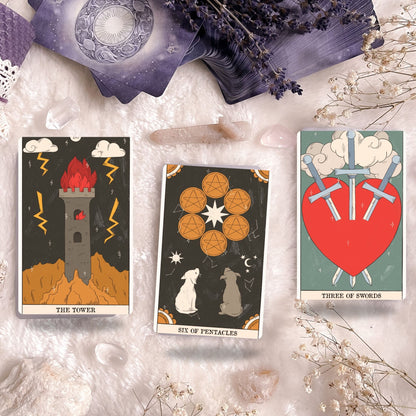 Deck para tarot digital.