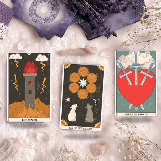 Deck para tarot digital.