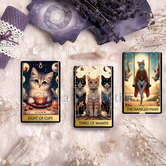Deck para tarot digital GATOS