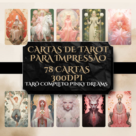 Deck  Pink  Dreams para tarot digital