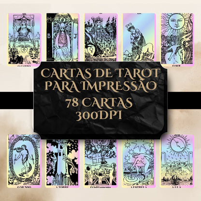 Deck Waite Smith tarot digital