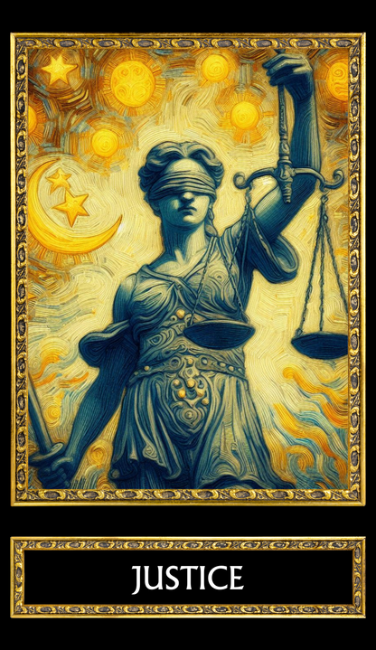 Deck  Tarot Van Gogh digital