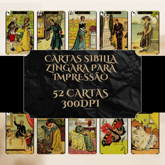 Deck para tarot digital SIBILLA ZINGARA
