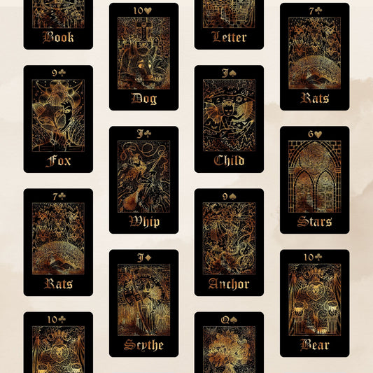 Baralho Lenormand Digital – 36 Cartas em Alta Resolução