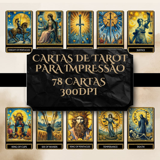 Deck  Tarot Van Gogh digital