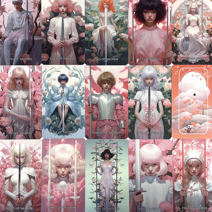 Deck  Pink  Dreams para tarot digital