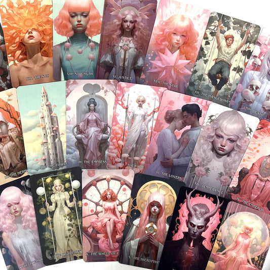 Deck  Pink  Dreams para tarot digital